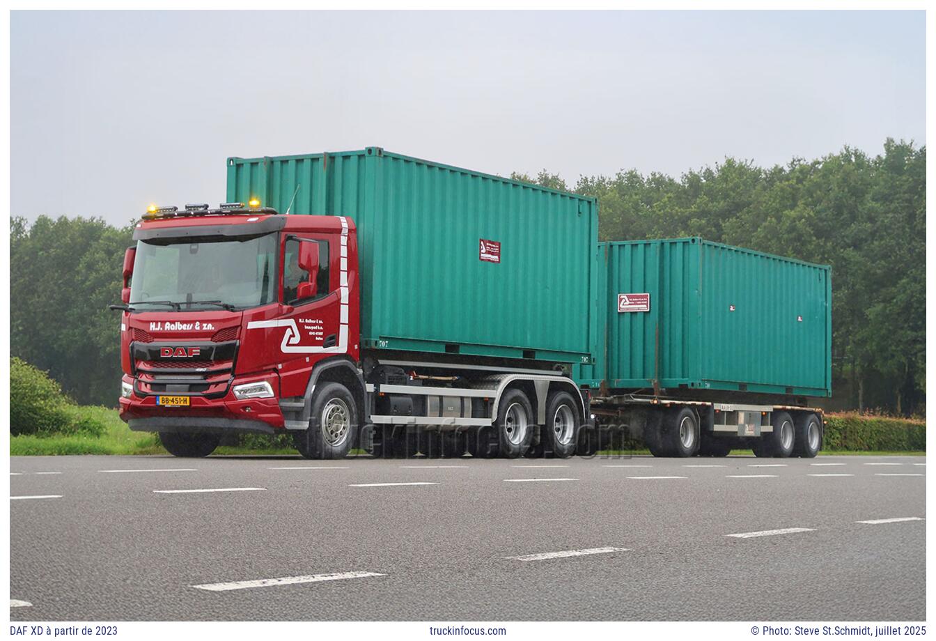DAF XD à partir de 2023 Photo juillet 2025