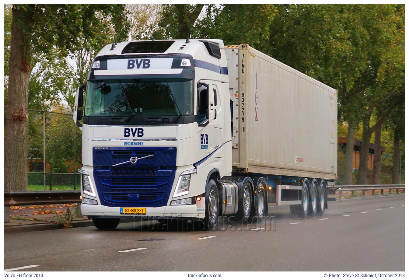 Volvo FH from 2013 Photo October 2018