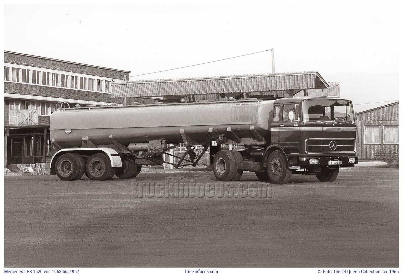 Mercedes LPS 1620 von 1963 bis 1967 Foto ca. 1965