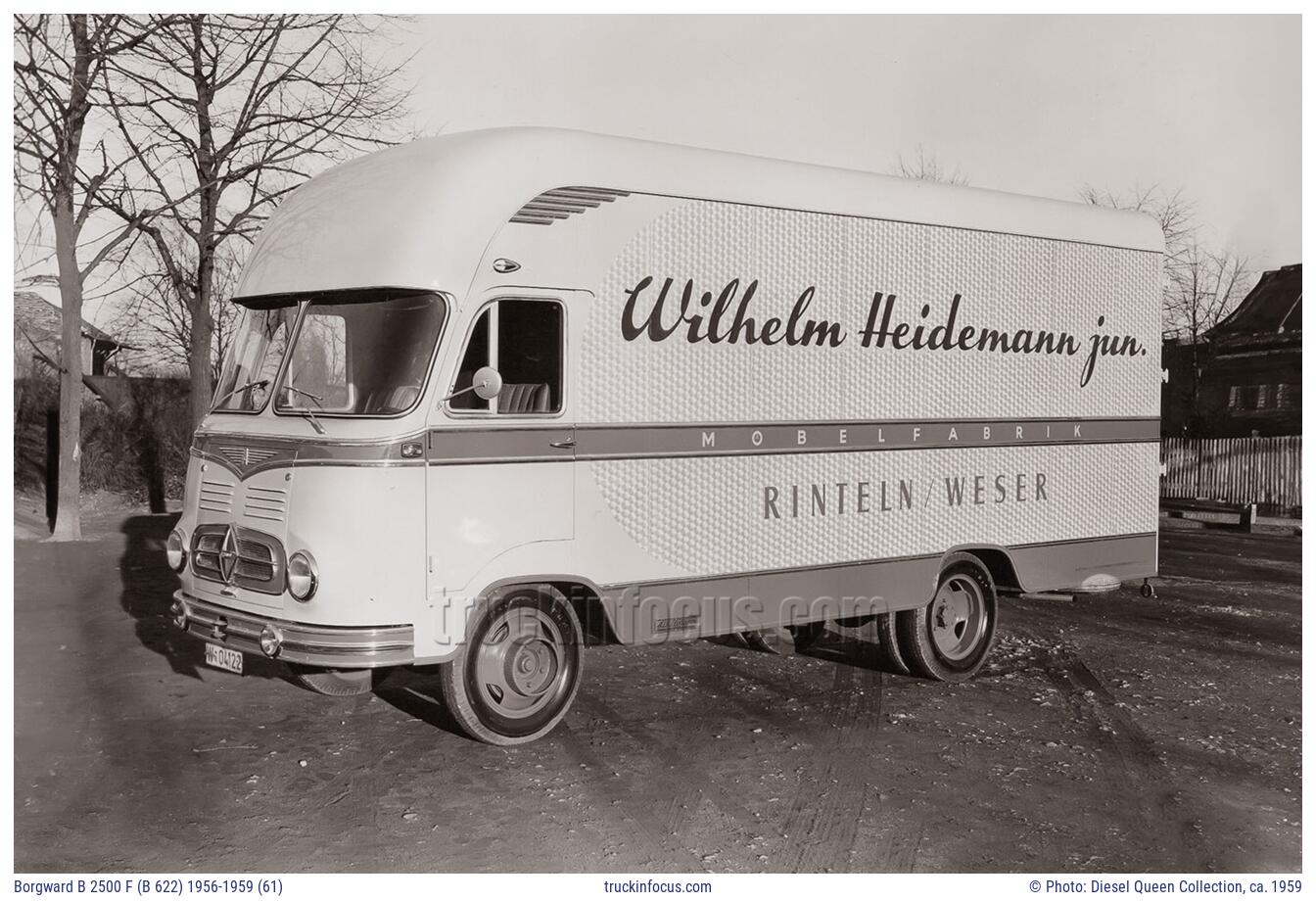 Borgward B 2500 F (B 622) 1956-1959 (61) Photo ca. 1959