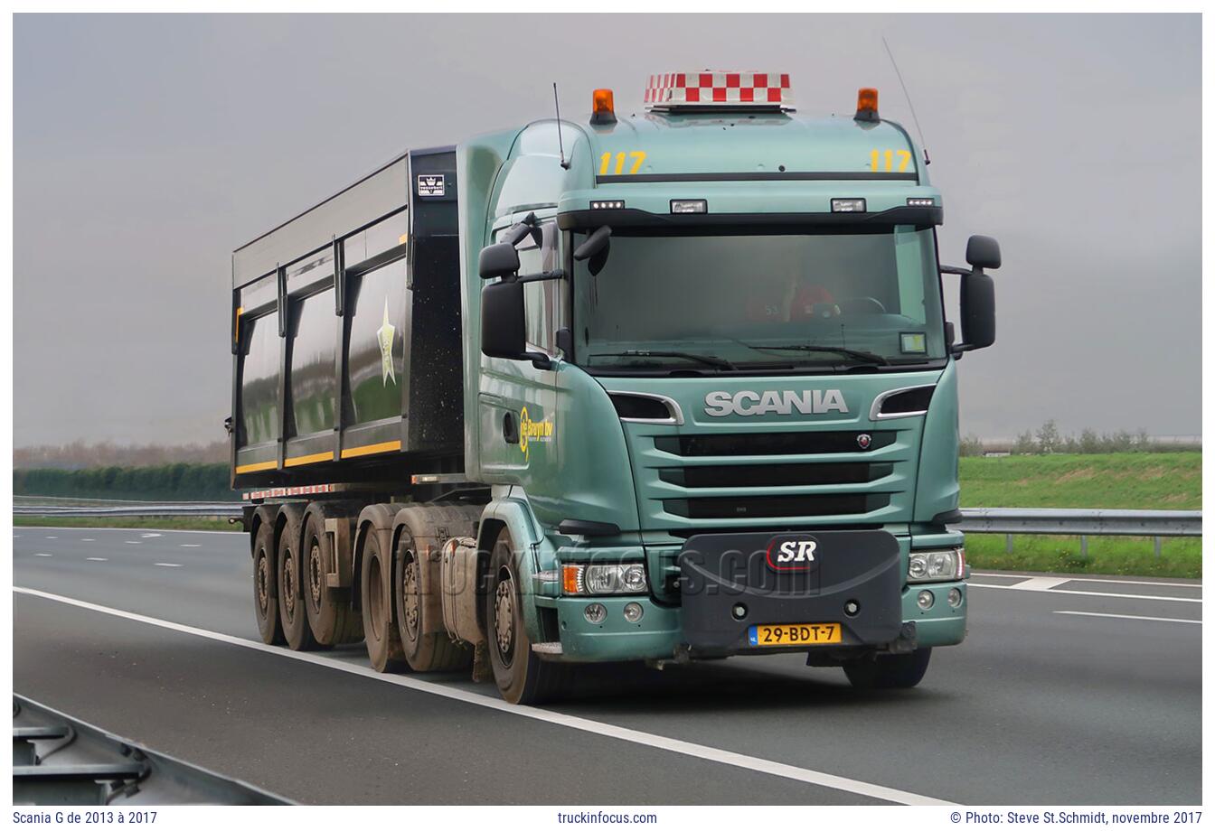 Scania G de 2013 à 2017 Photo novembre 2017