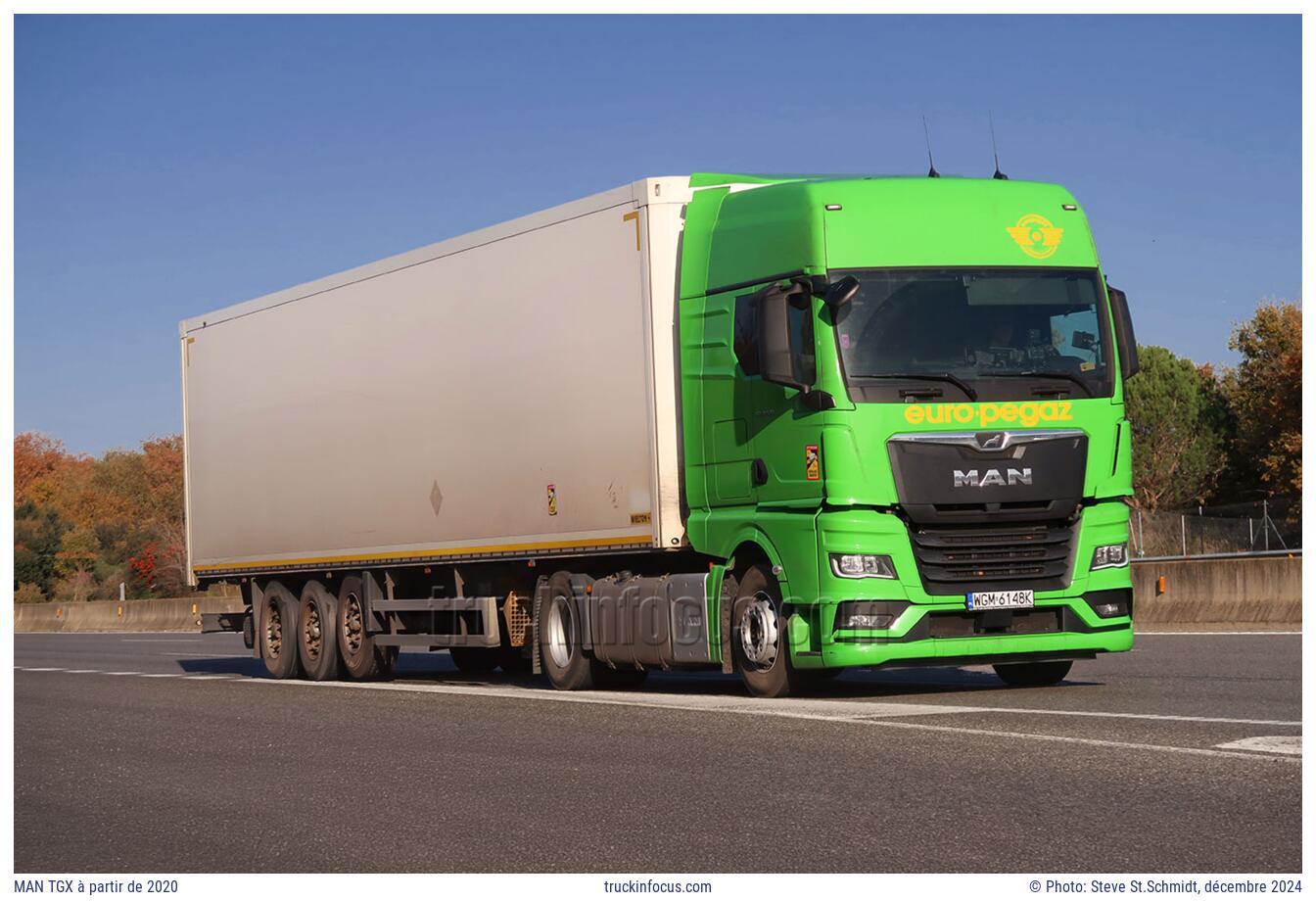 MAN TGX à partir de 2020 Photo décembre 2024