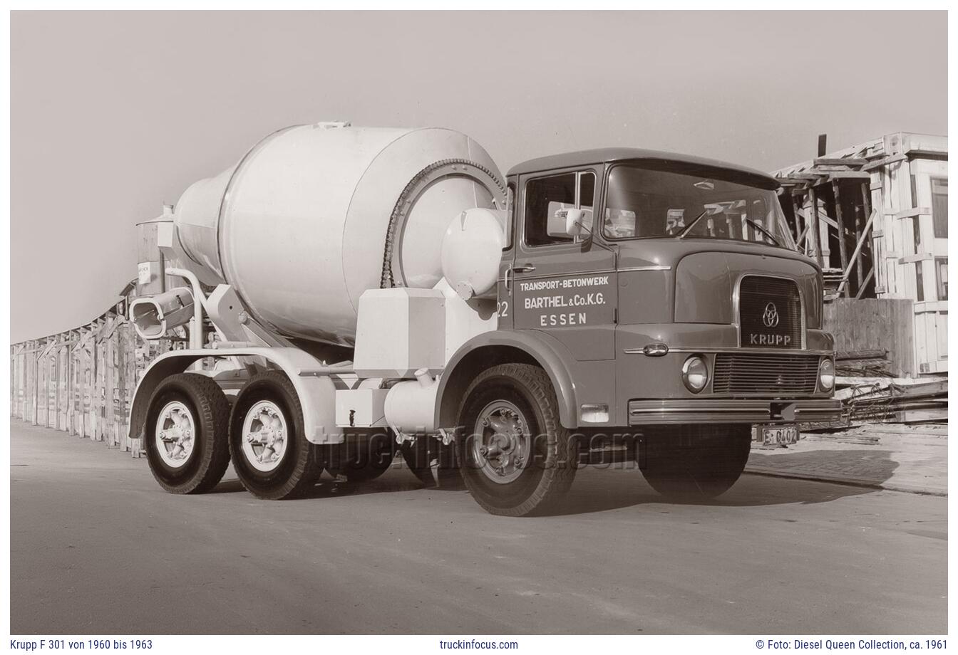 Krupp F 301 von 1960 bis 1963 Foto ca. 1961