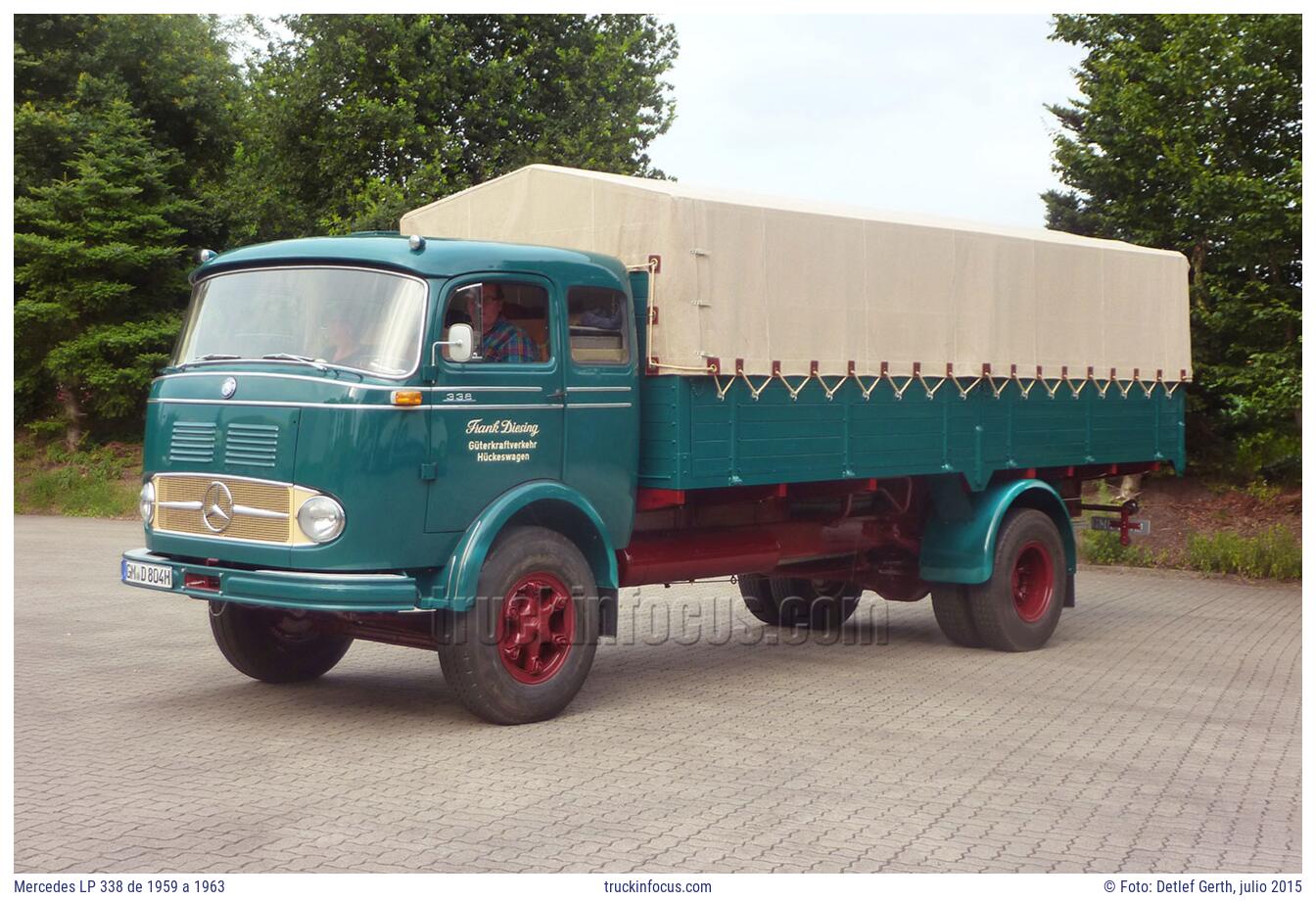 Mercedes LP 338 de 1959 a 1963 Foto julio 2015