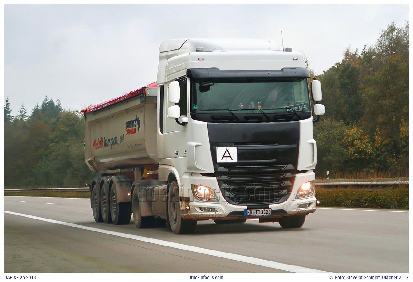 DAF XF ab 2013 Foto Oktober 2017
