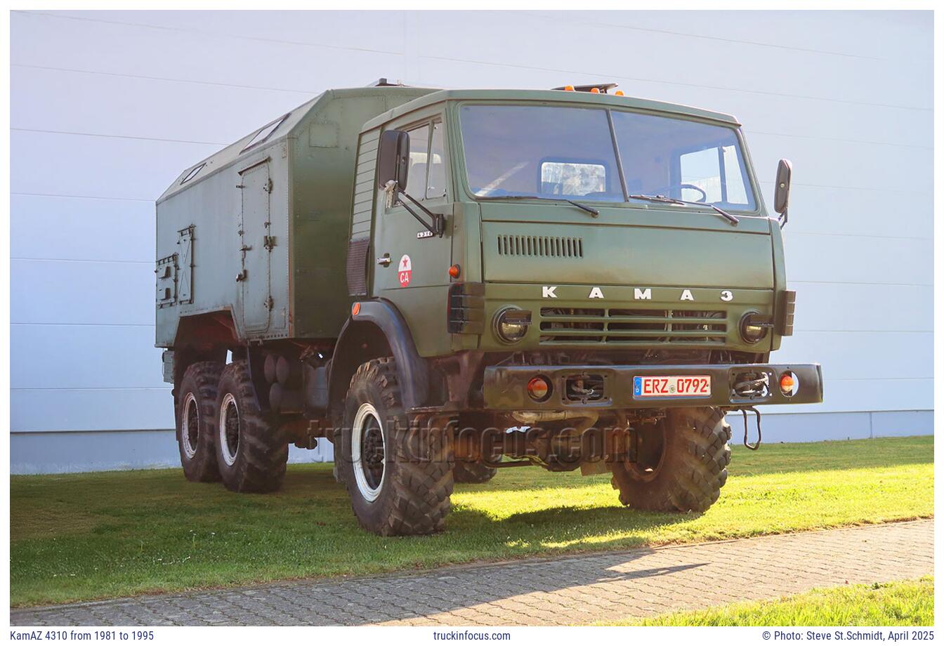 KamAZ 4310 from 1981 to 1995 Photo April 2025
