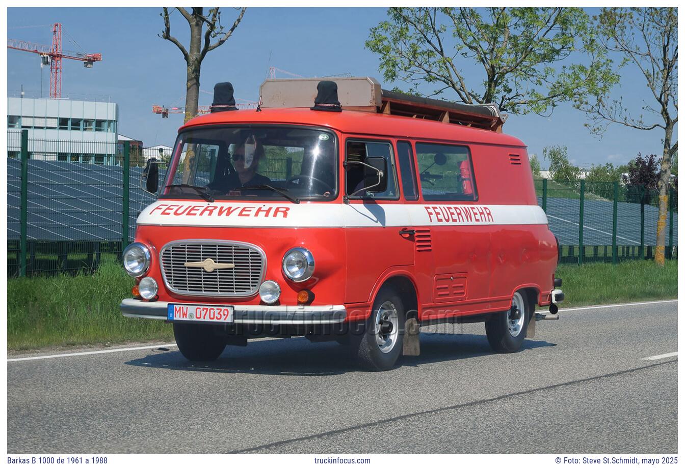 Barkas B 1000 de 1961 a 1988 Foto mayo 2025