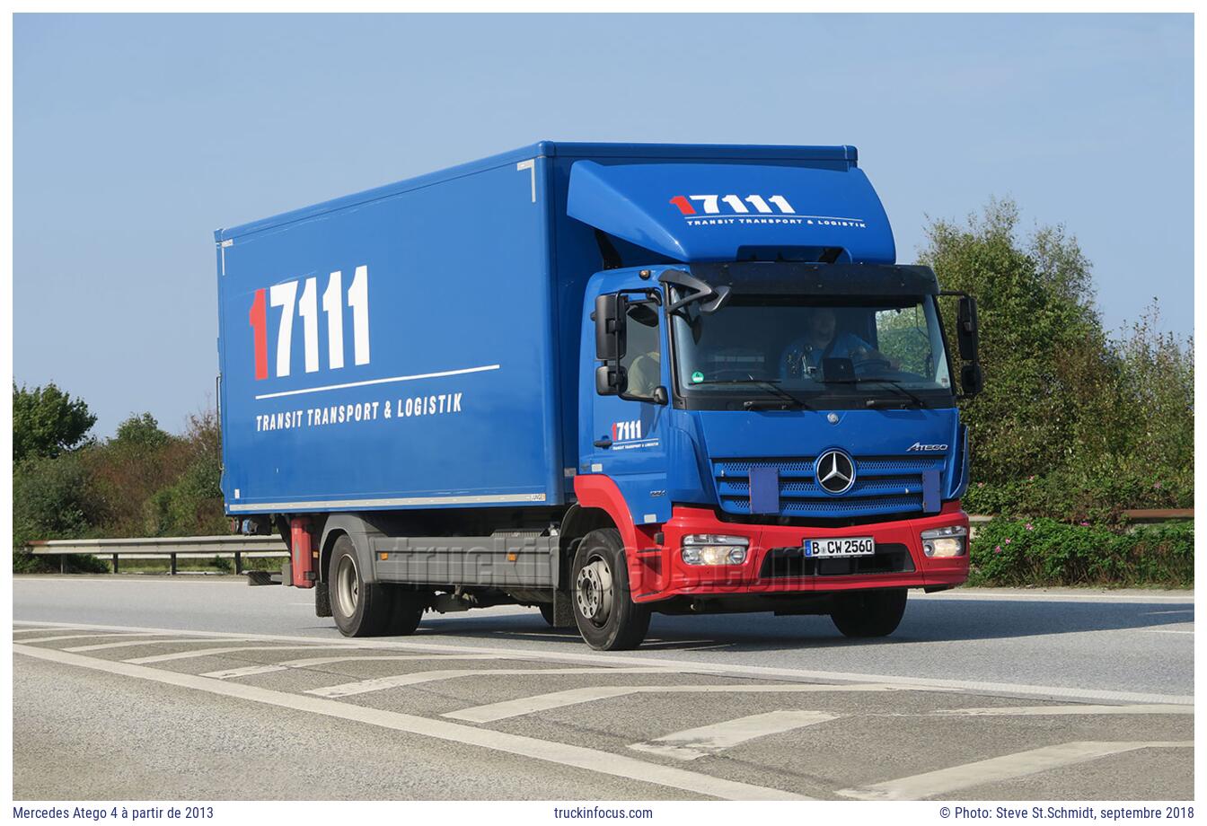 Mercedes Atego 4 à partir de 2013 Photo septembre 2018