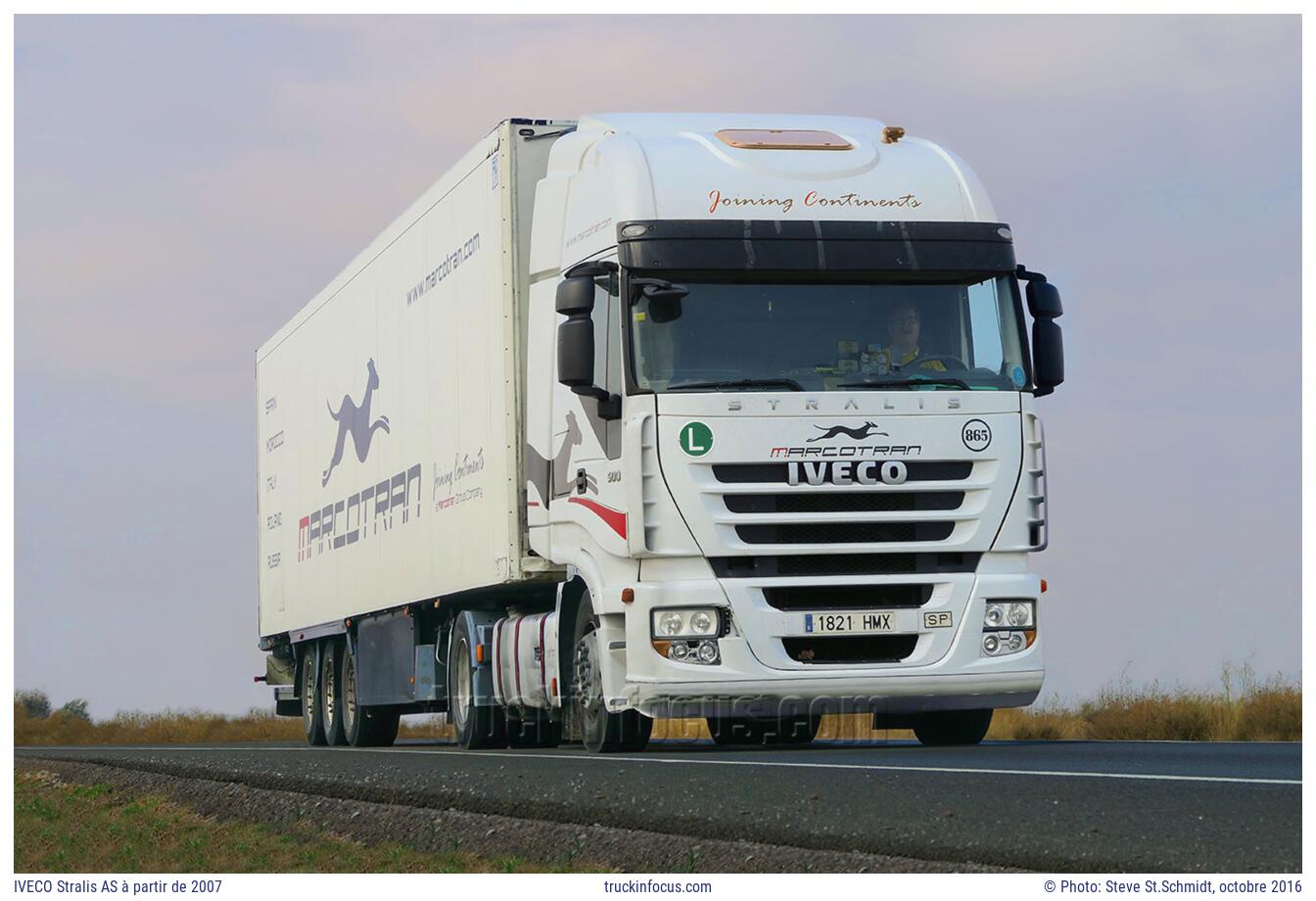 IVECO Stralis AS à partir de 2007 Photo octobre 2016