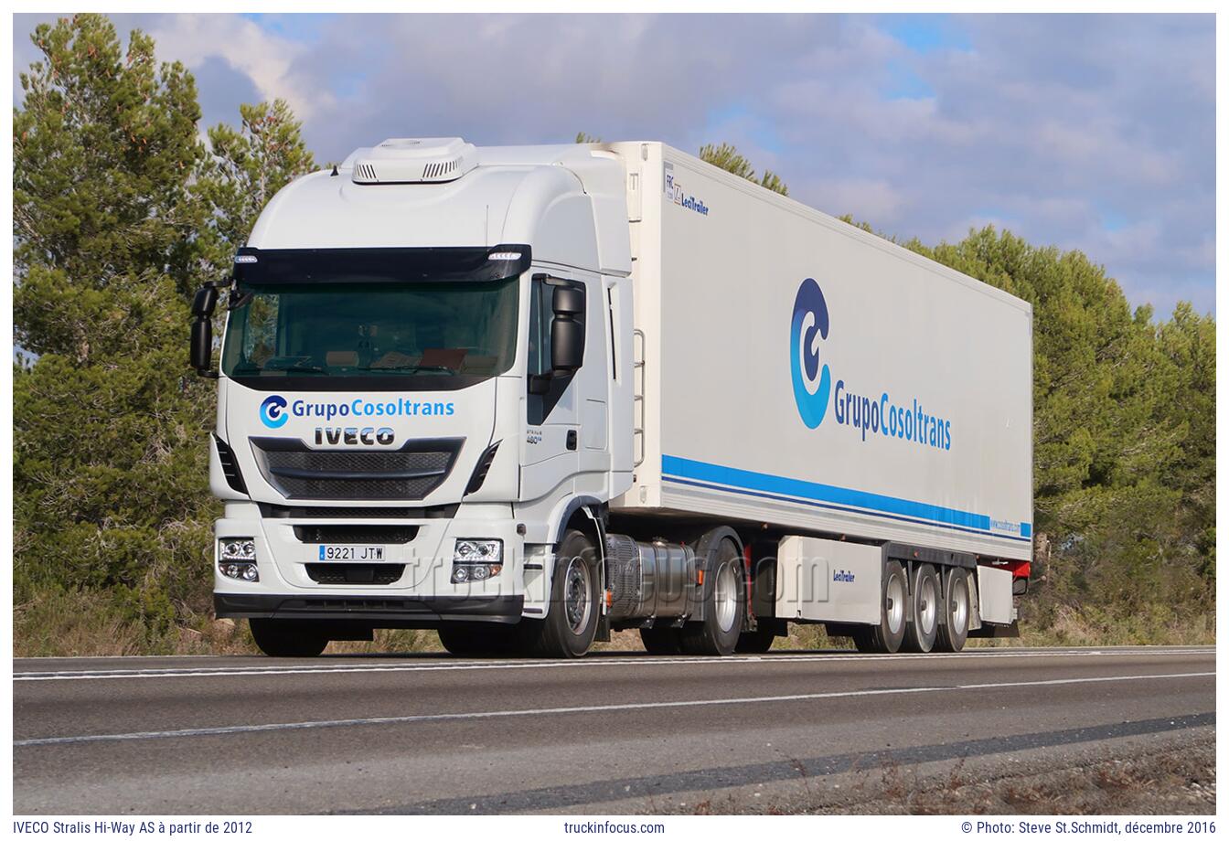 IVECO Stralis Hi-Way AS à partir de 2012 Photo décembre 2016