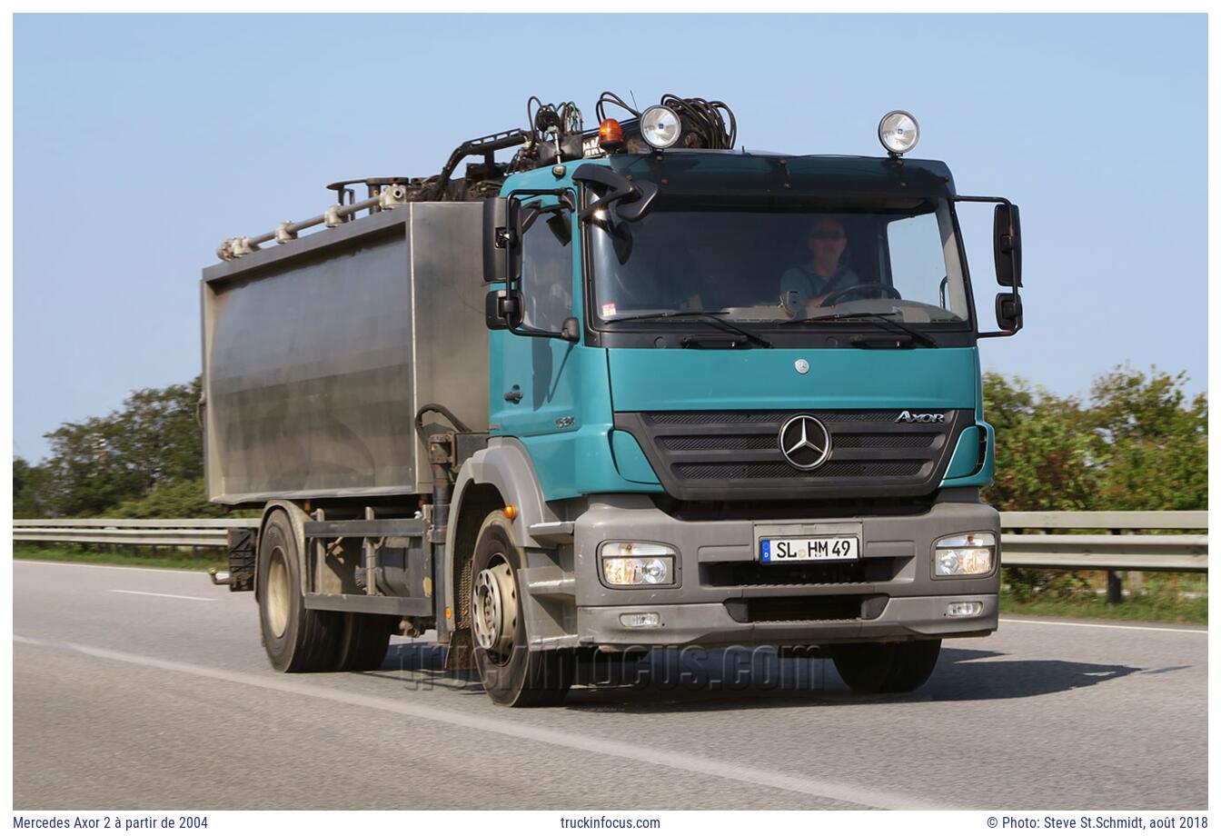 Mercedes Axor 2 à partir de 2004 Photo août 2018