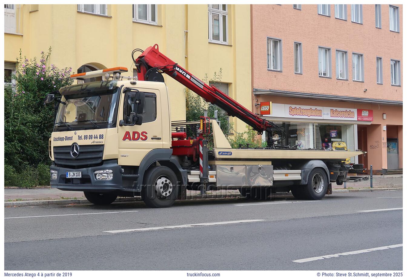Mercedes Atego 4 à partir de 2019 Photo septembre 2025
