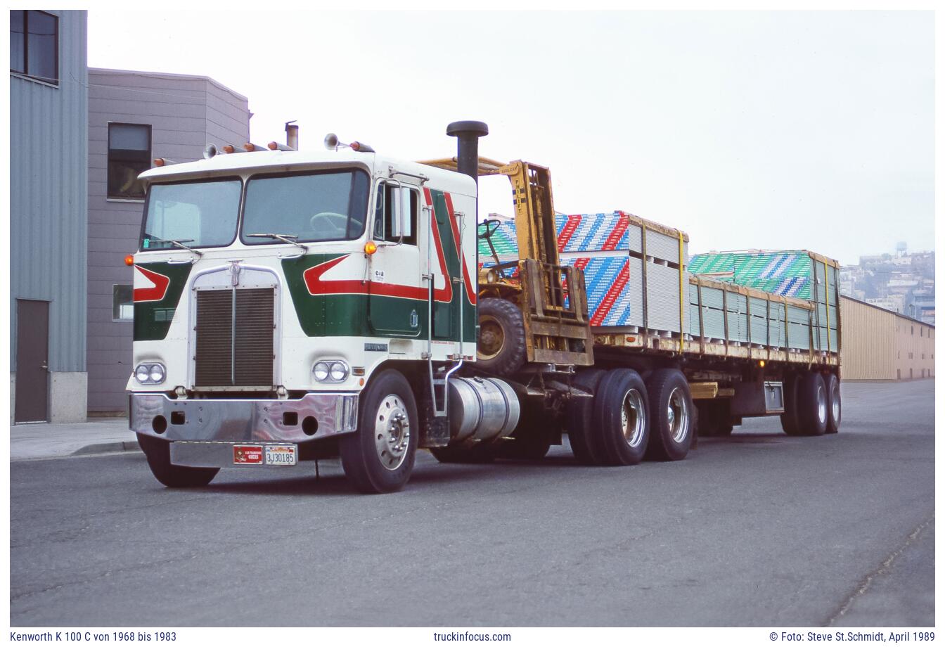 Kenworth K 100 C von 1968 bis 1983 Foto April 1989