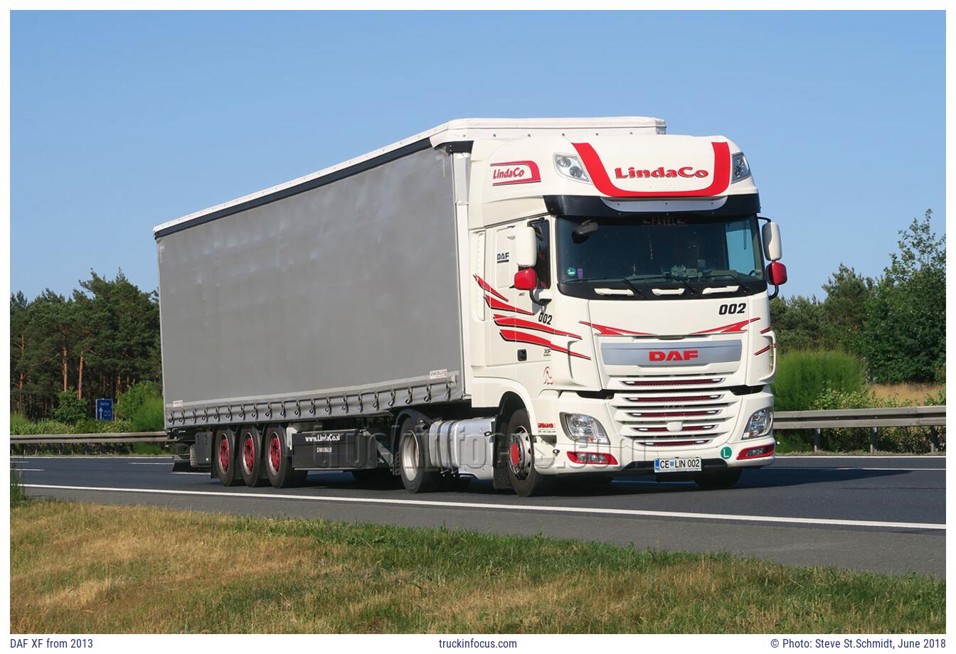 DAF XF from 2013 Photo June 2018