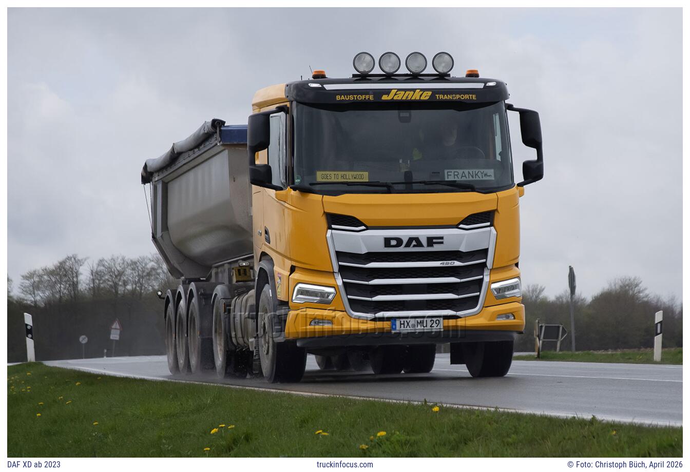 DAF XD ab 2023 Foto April 2026
