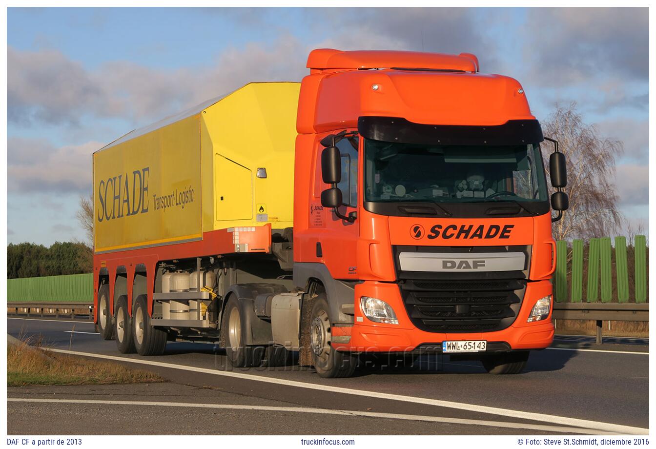 DAF CF a partir de 2013 Foto diciembre 2016