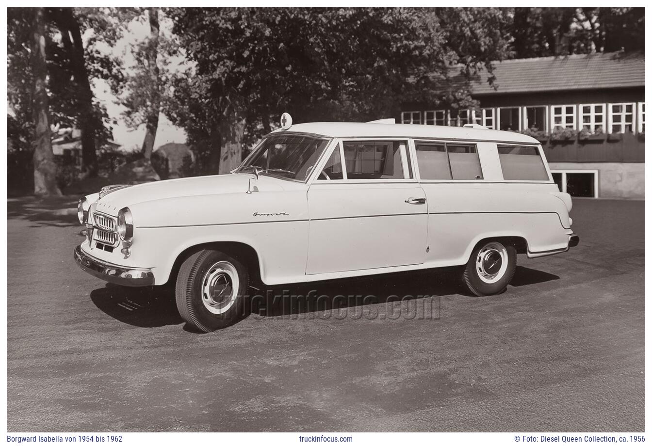 Borgward Isabella von 1954 bis 1962 Foto ca. 1956