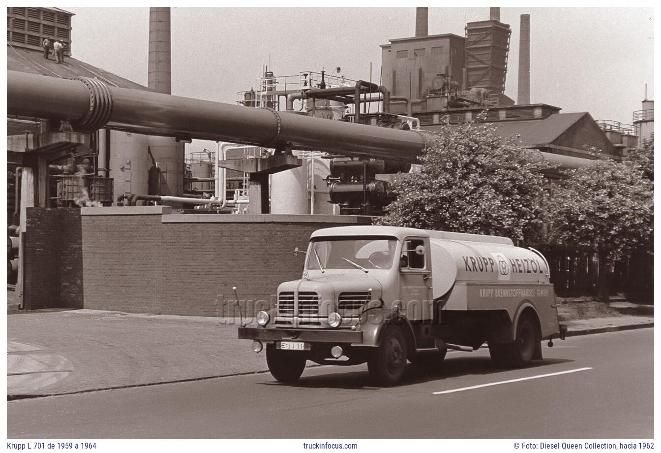 Krupp L 701 de 1959 a 1964 Foto hacia 1962