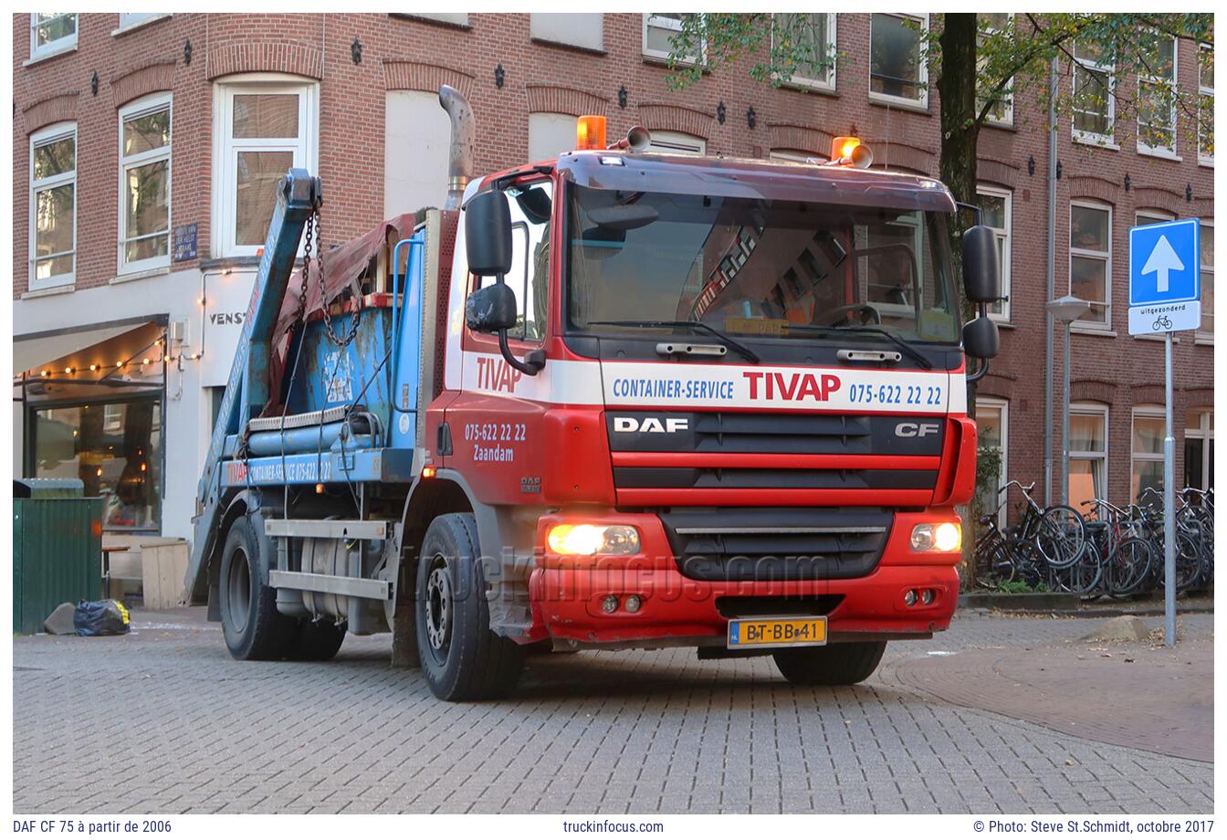 DAF CF 75 à partir de 2006 Photo octobre 2017