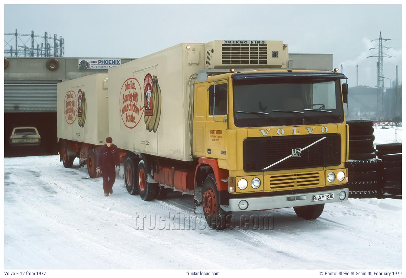 Volvo F 12 from 1977 Photo February 1979