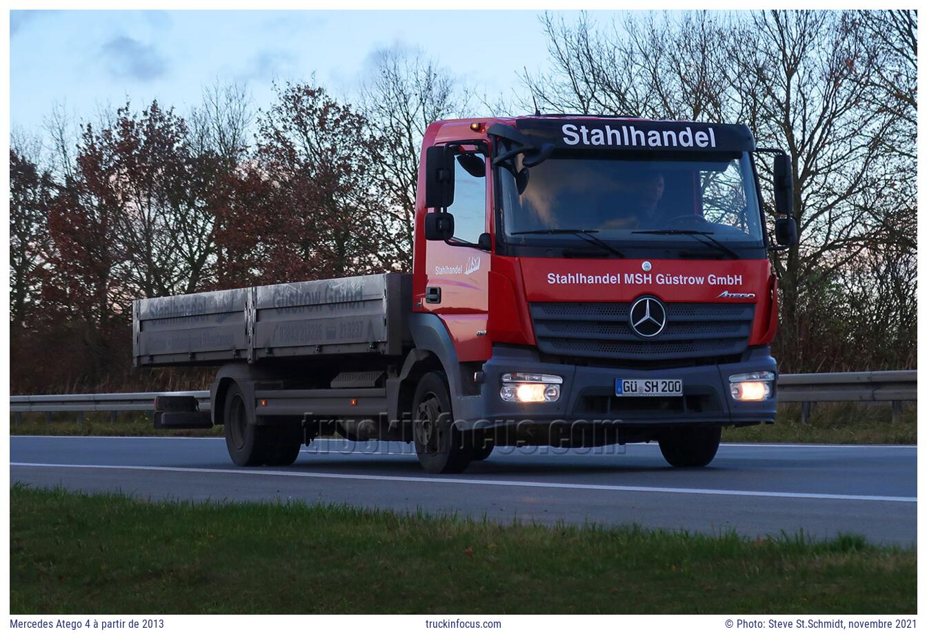 Mercedes Atego 4 à partir de 2013 Photo novembre 2021