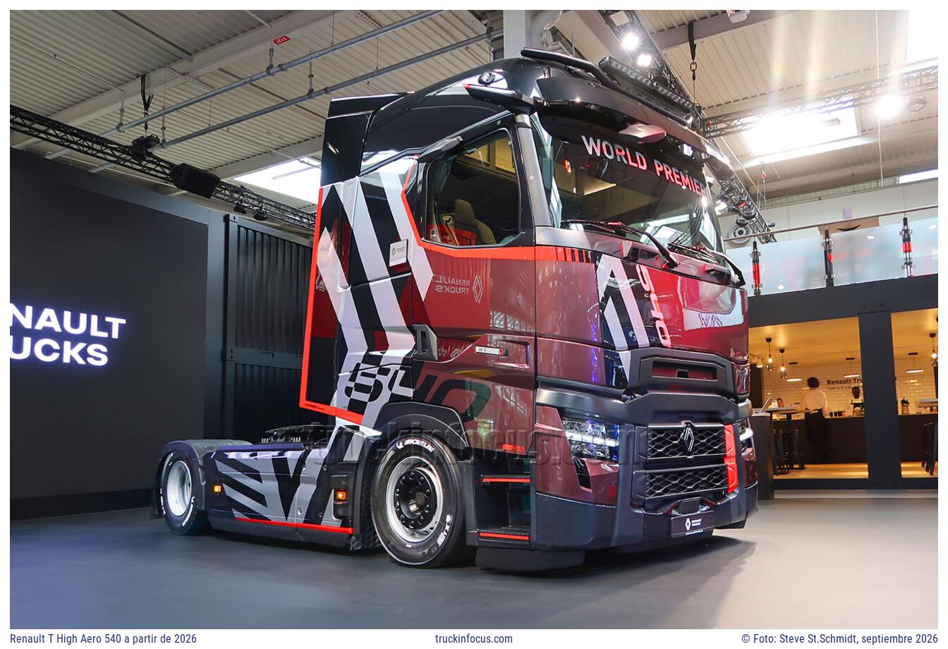 Renault T High Aero 540 a partir de 2026 Foto septiembre 2026