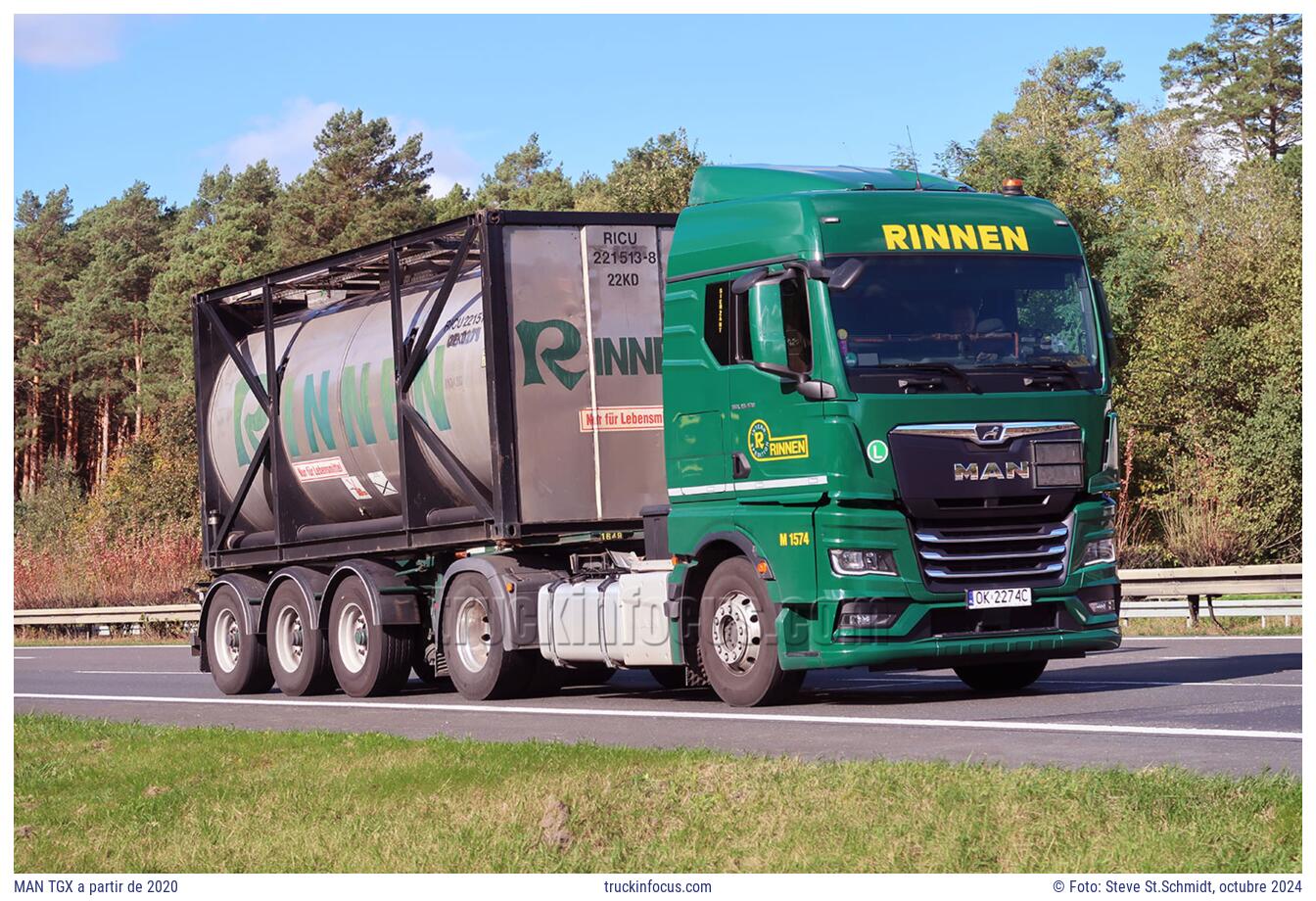 MAN TGX a partir de 2020 Foto octubre 2024