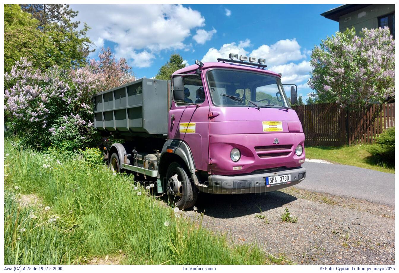 Avia (CZ) A 75 de 1997 a 2000 Foto mayo 2025