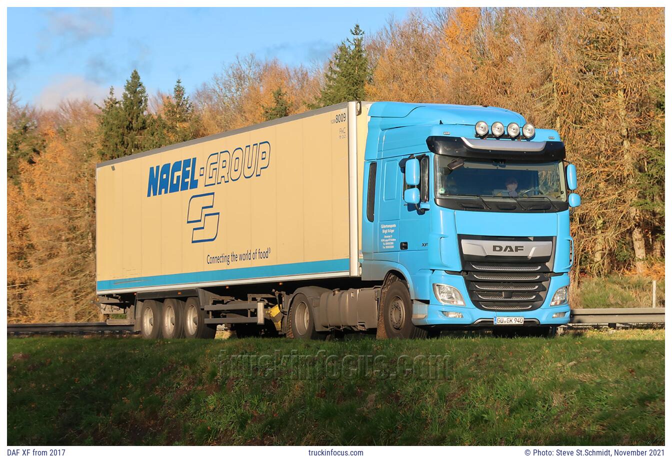 DAF XF from 2017 Photo November 2021