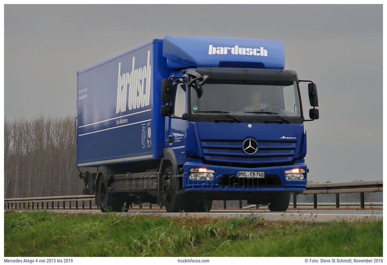 Mercedes Atego 4 von 2013 bis 2019 Foto November 2018