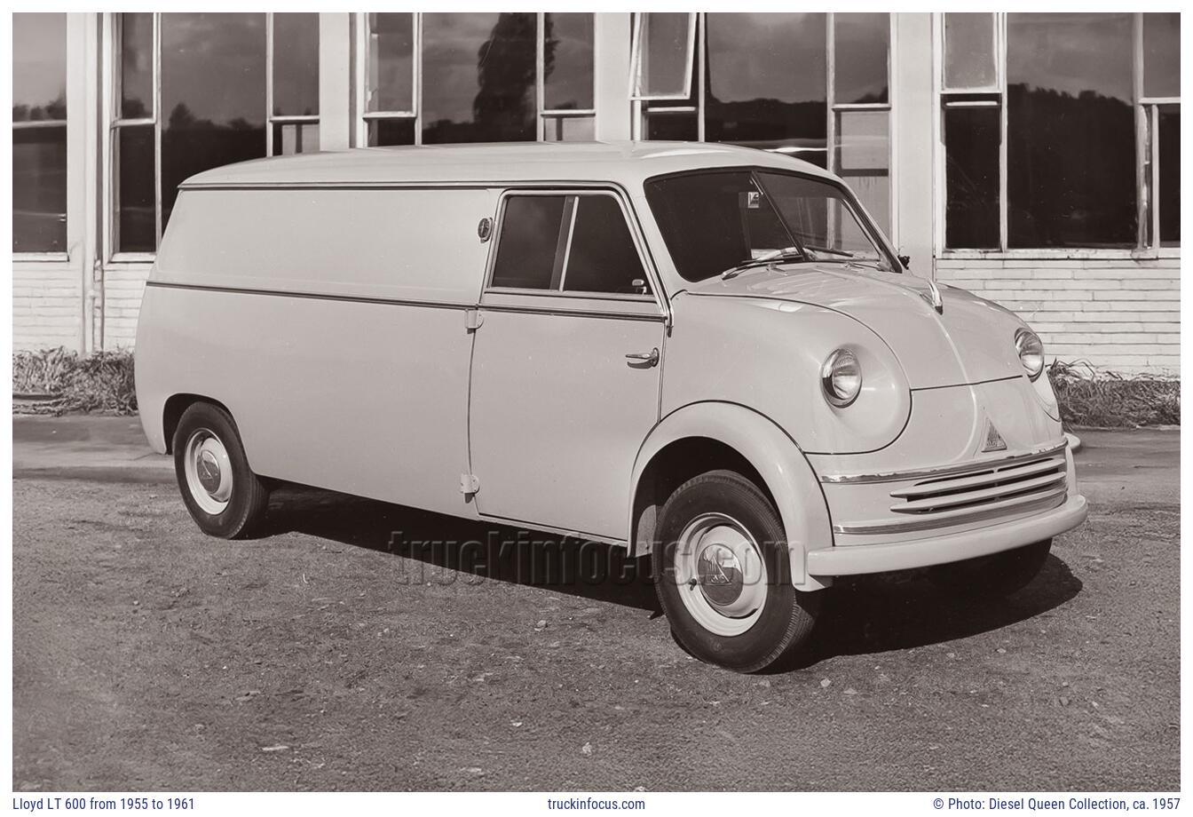Lloyd LT 600 from 1955 to 1961 Photo ca. 1957