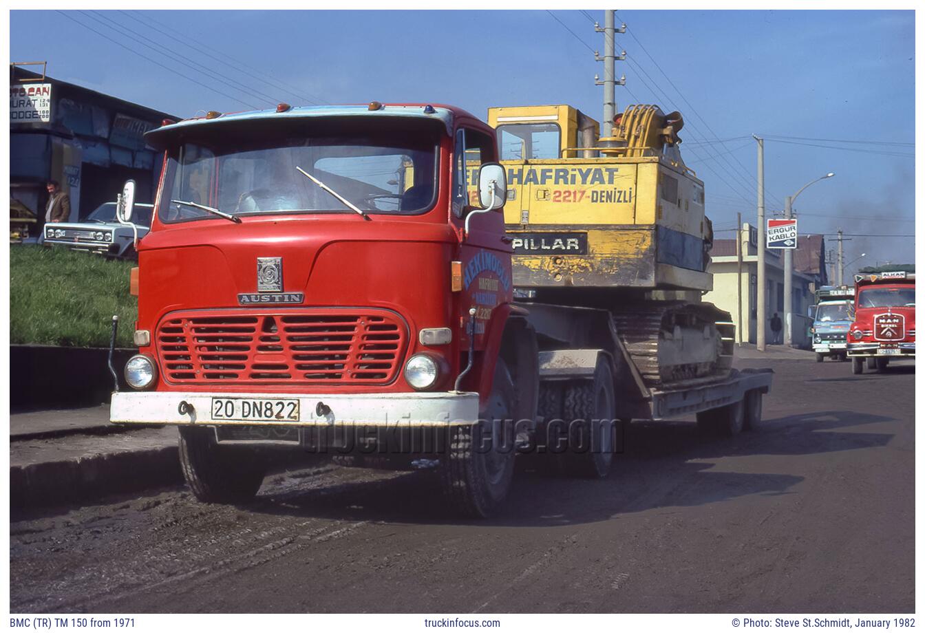 BMC (TR) TM 150 from 1971 Photo January 1982