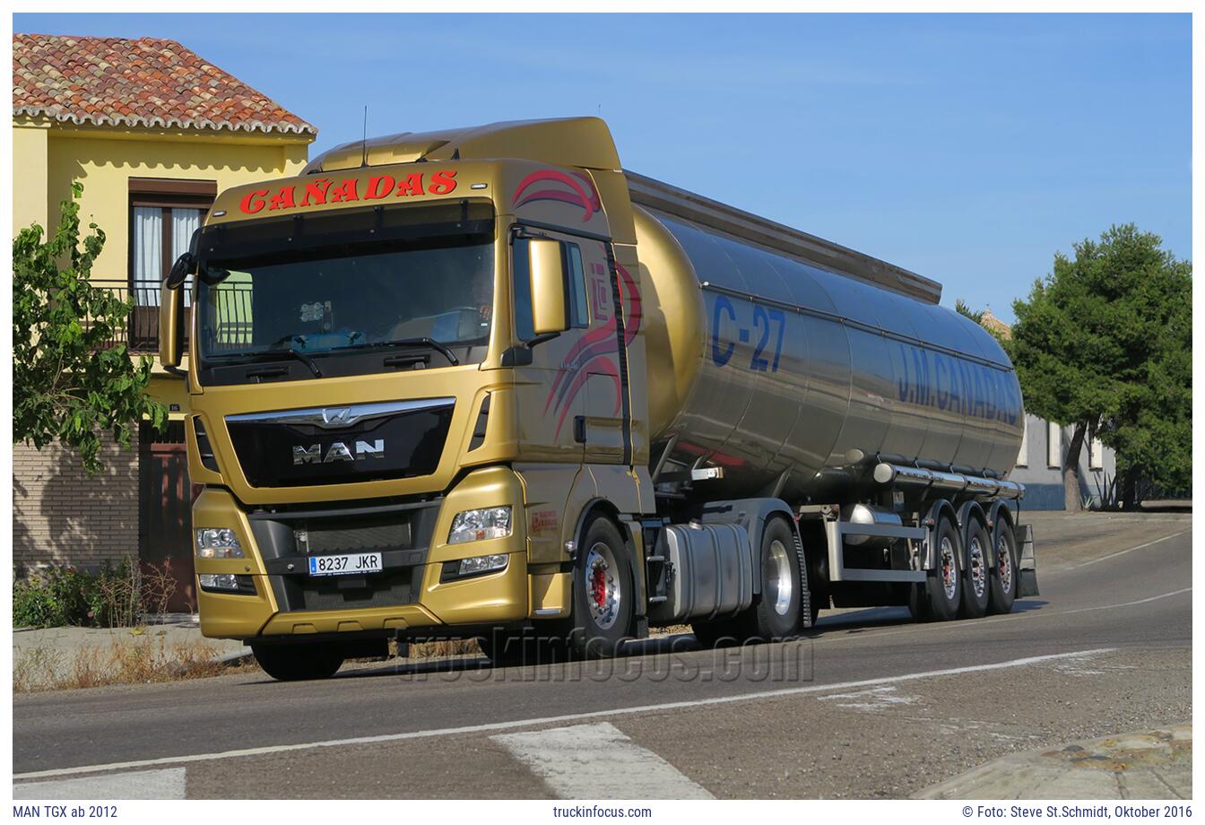 MAN TGX ab 2012 Foto Oktober 2016