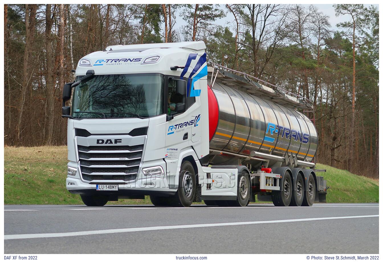 DAF XF from 2022 Photo March 2022