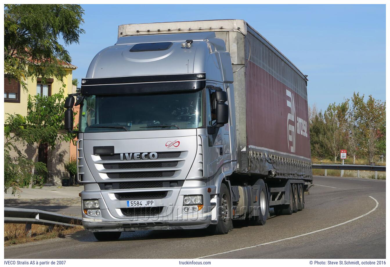 IVECO Stralis AS à partir de 2007 Photo octobre 2016