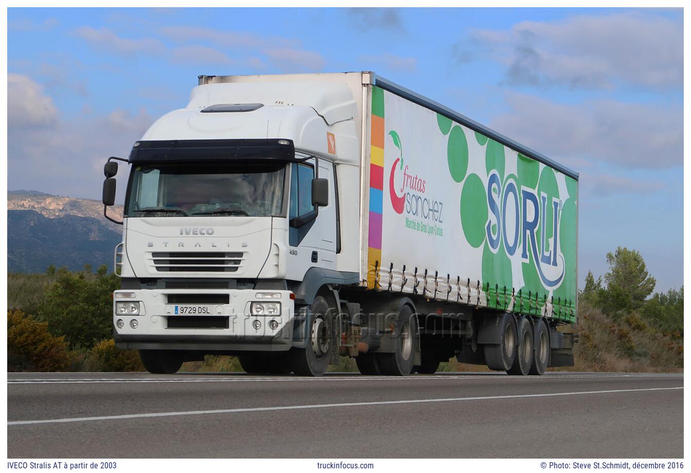 IVECO Stralis AT à partir de 2003 Photo décembre 2016