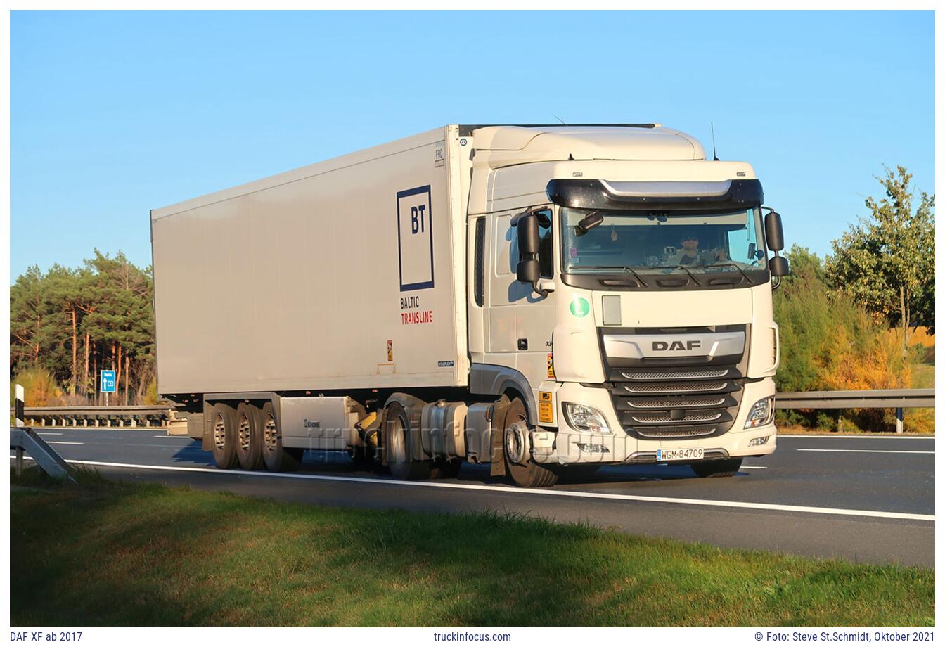DAF XF ab 2017 Foto Oktober 2021