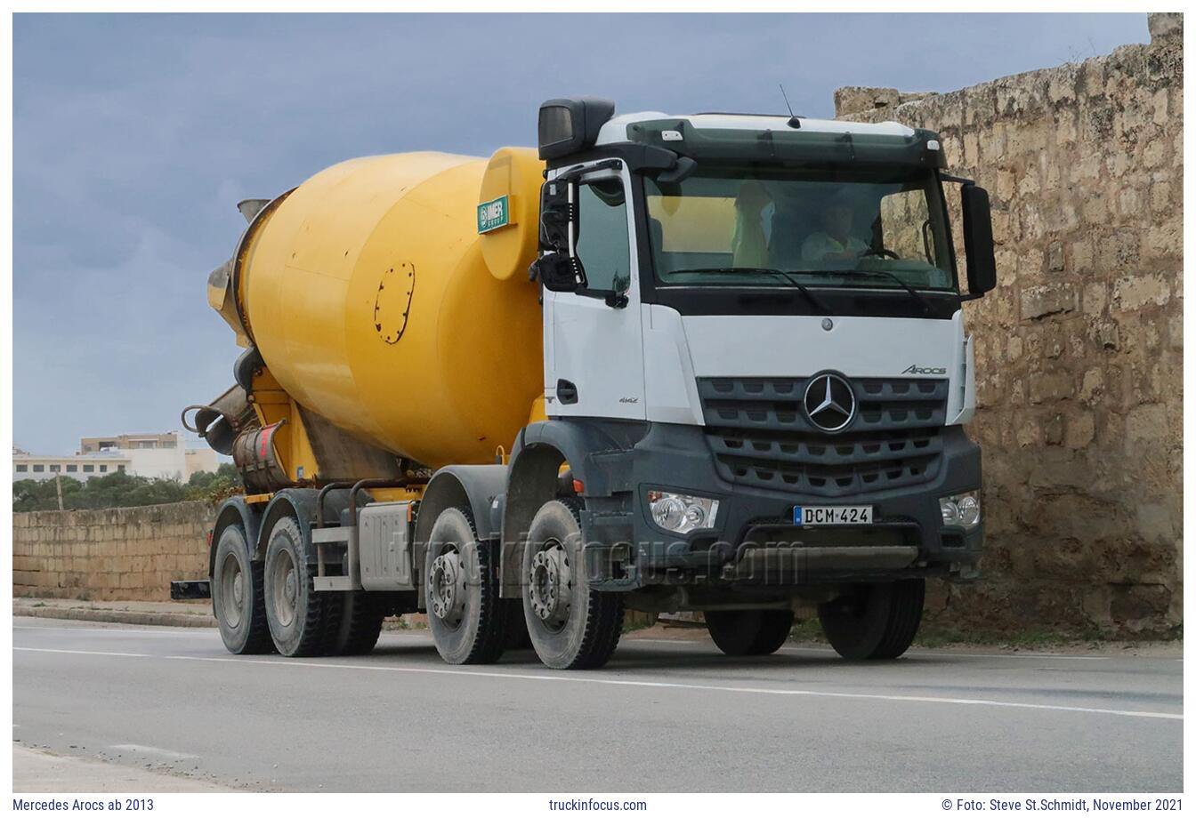 Mercedes Arocs ab 2013 Foto November 2021