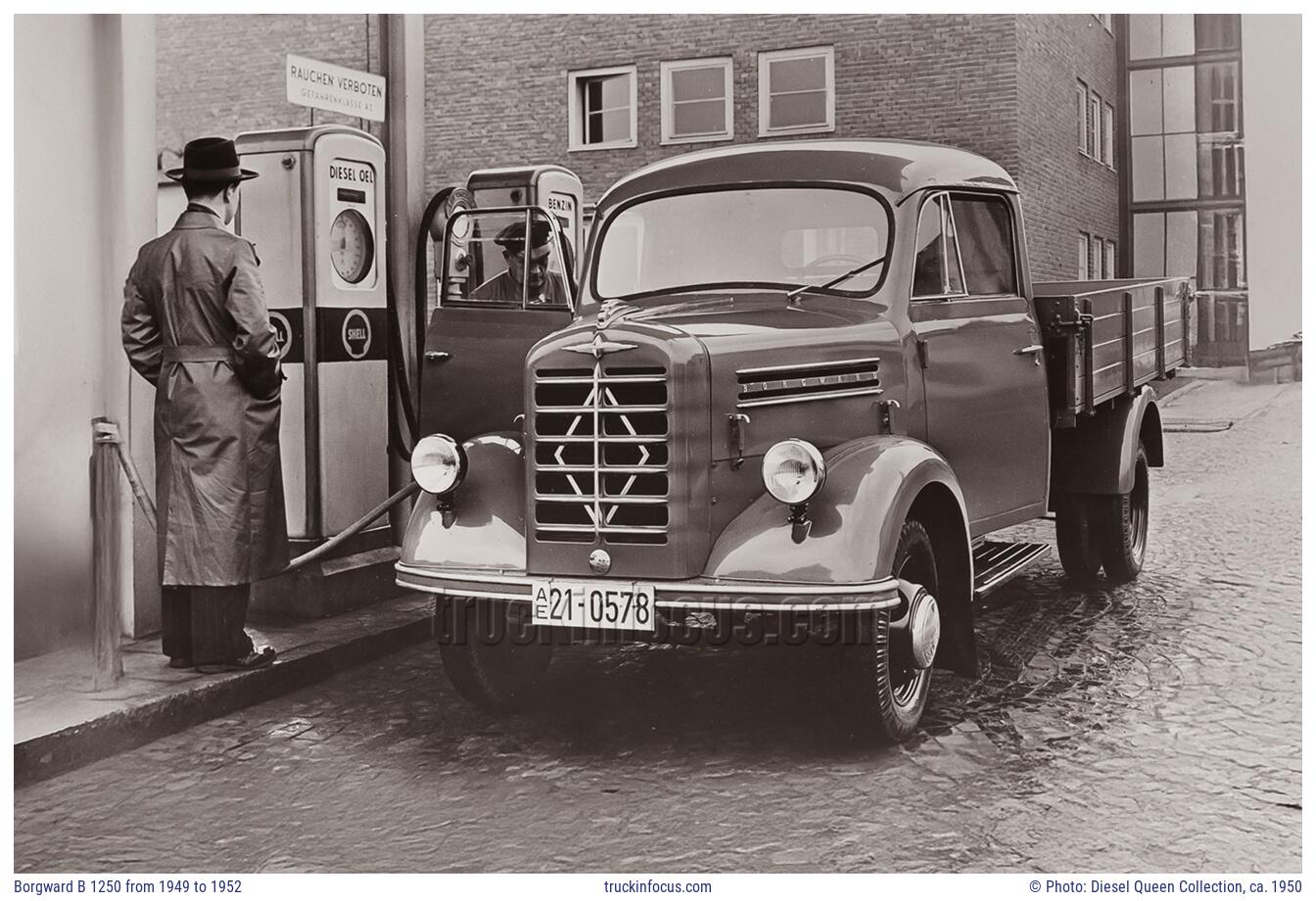 Borgward B 1250 from 1949 to 1952 Photo ca. 1950