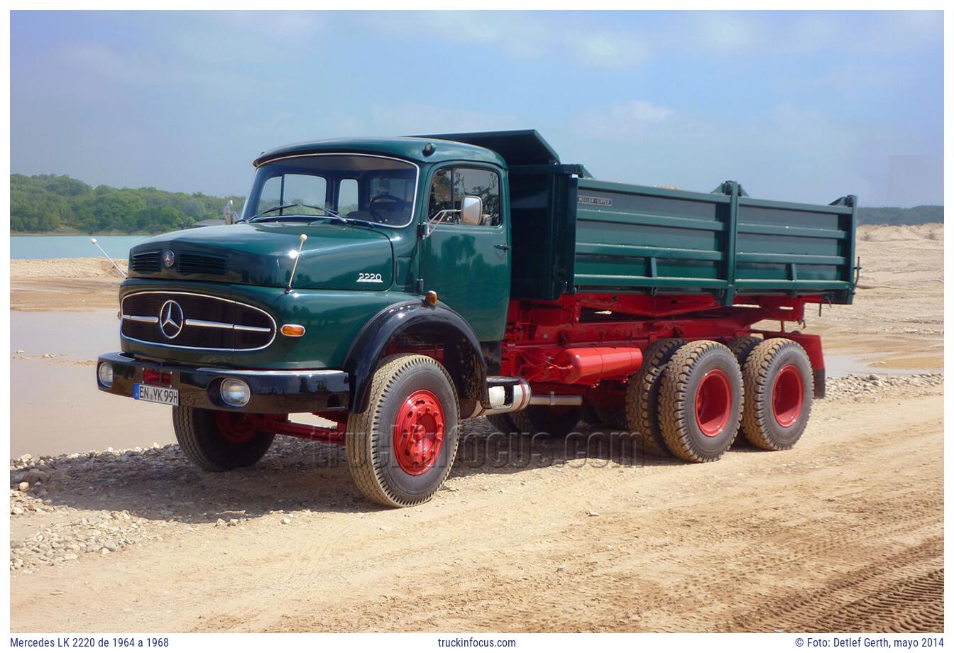 Mercedes LK 2220 de 1964 a 1968 Foto mayo 2014