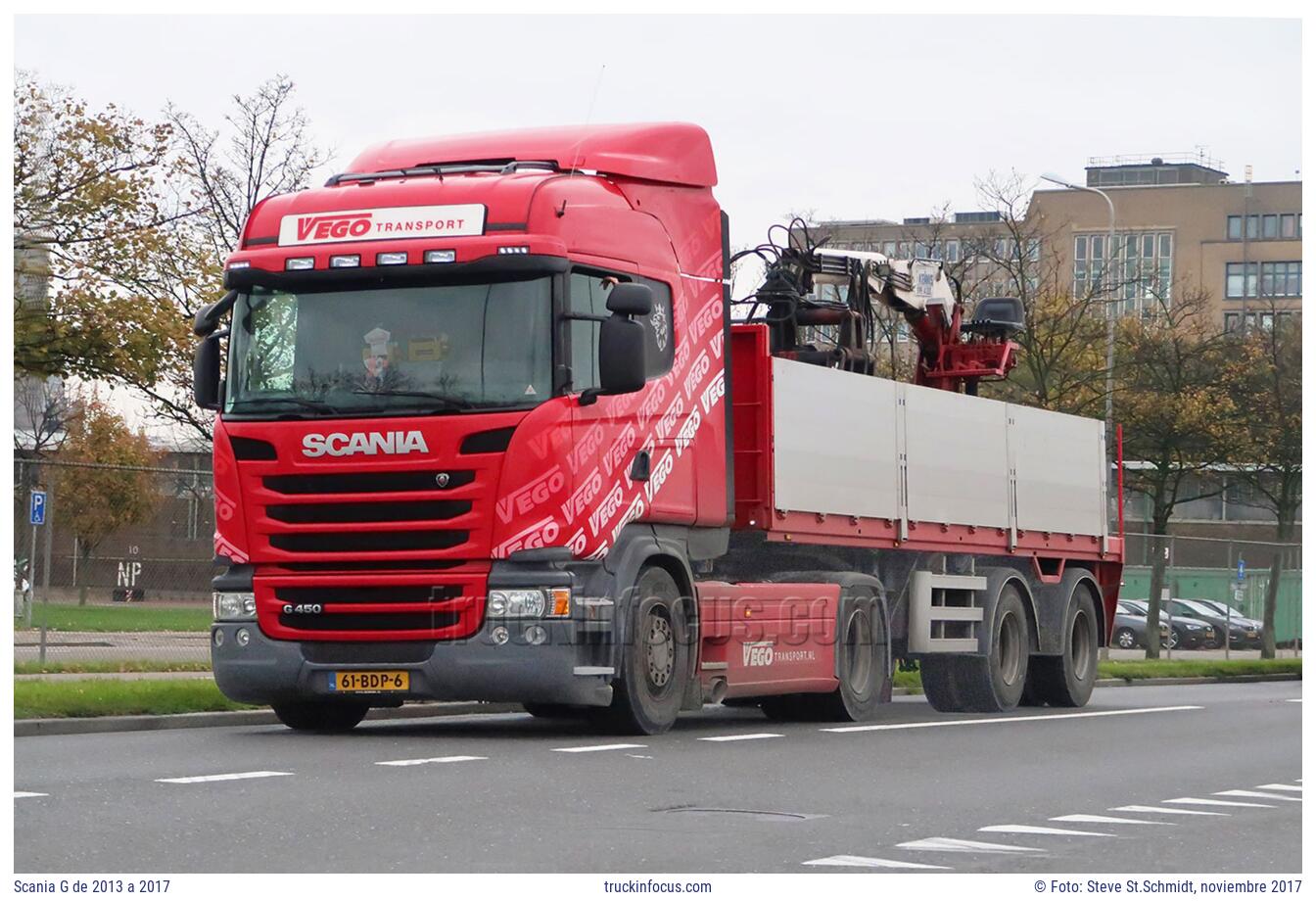 Scania G de 2013 a 2017 Foto noviembre 2017