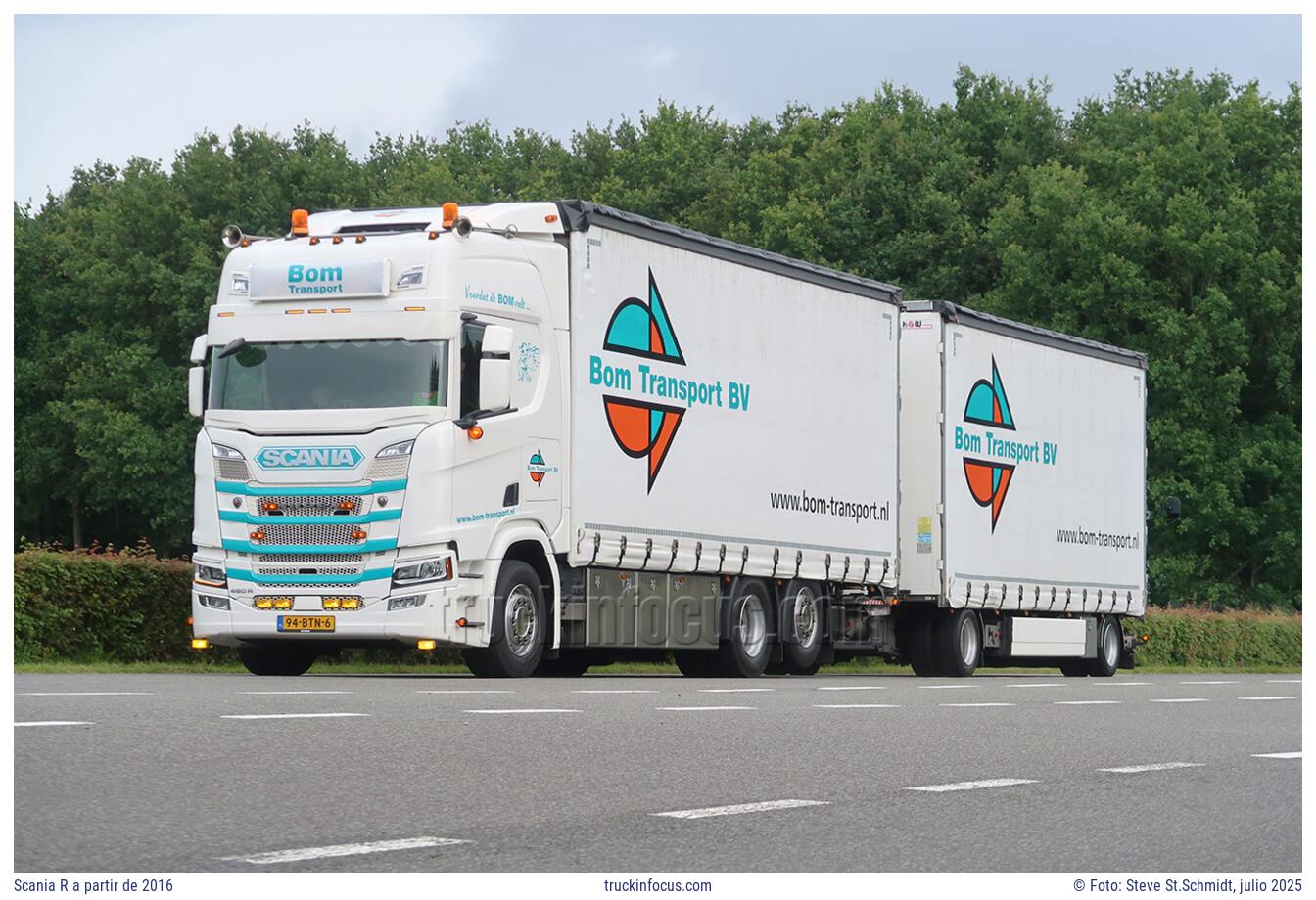 Scania R a partir de 2016 Foto julio 2025