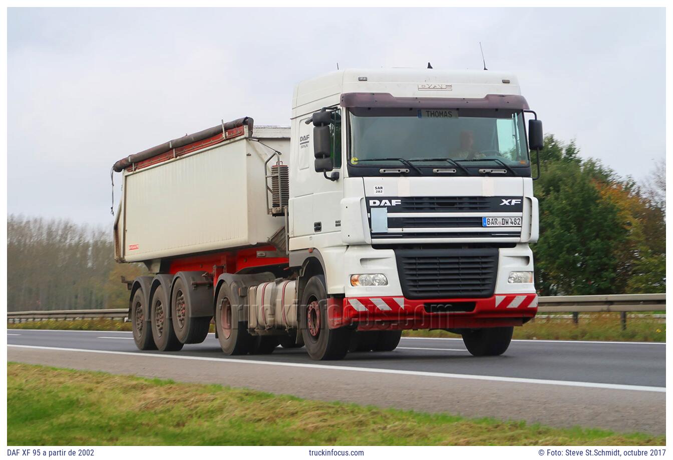 DAF XF 95 a partir de 2002 Foto octubre 2017