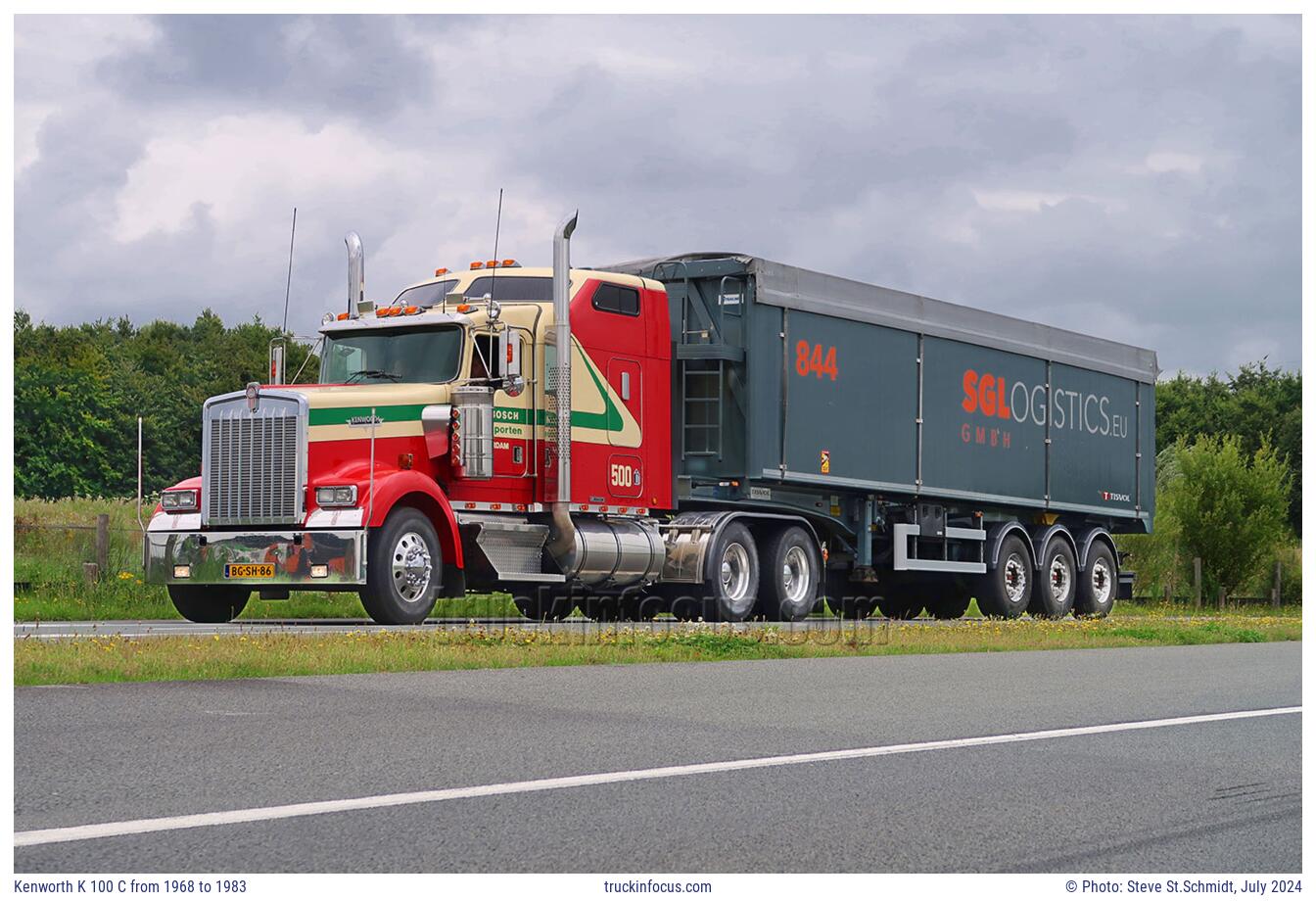 Kenworth K 100 C from 1968 to 1983 Photo July 2024