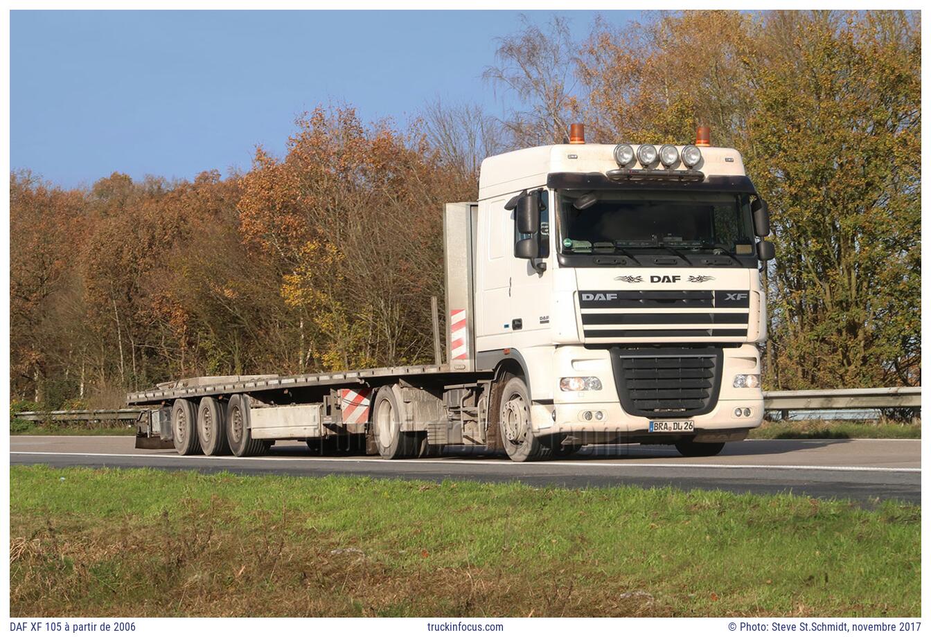 DAF XF 105 à partir de 2006 Photo novembre 2017