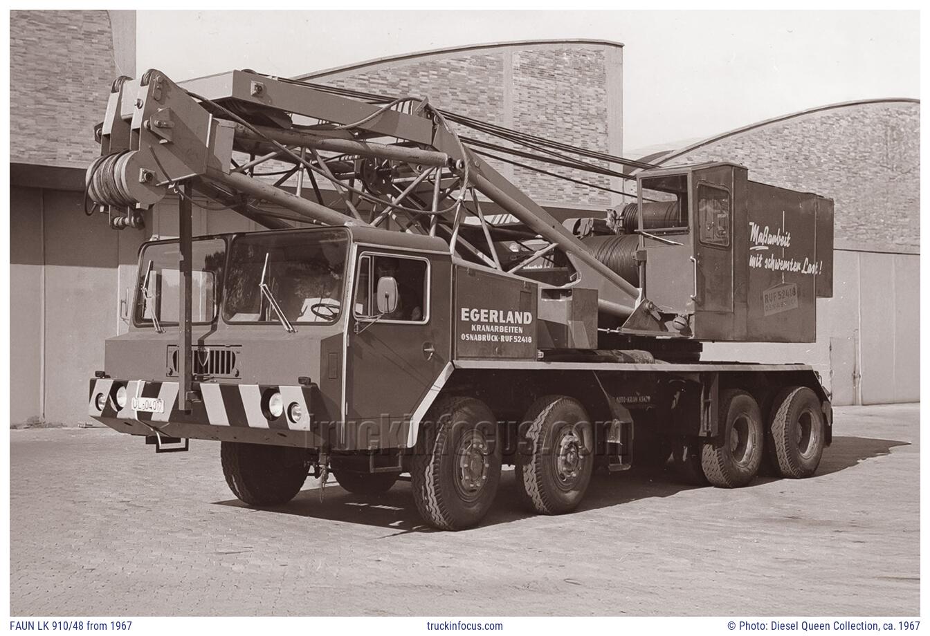 FAUN LK 910/48 from 1967 Photo ca. 1967