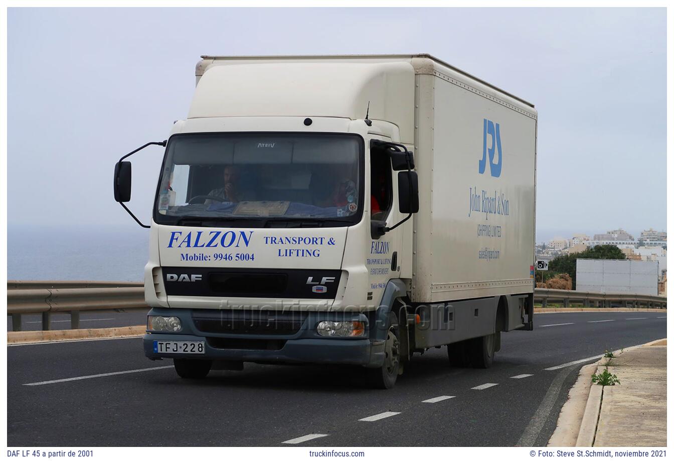 DAF LF 45 a partir de 2001 Foto noviembre 2021