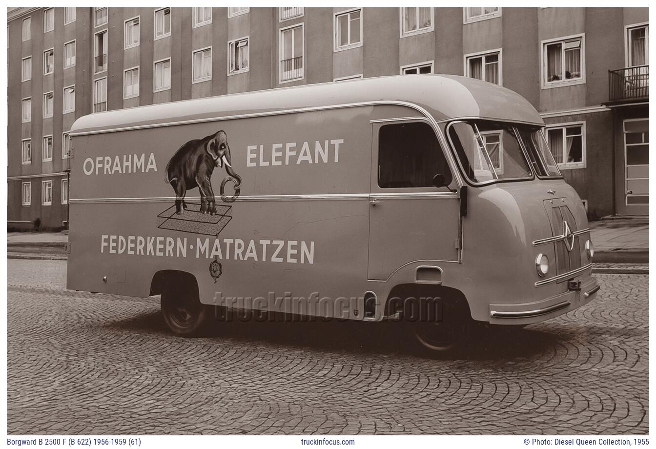 Borgward B 2500 F (B 622) 1956-1959 (61) Photo 1955