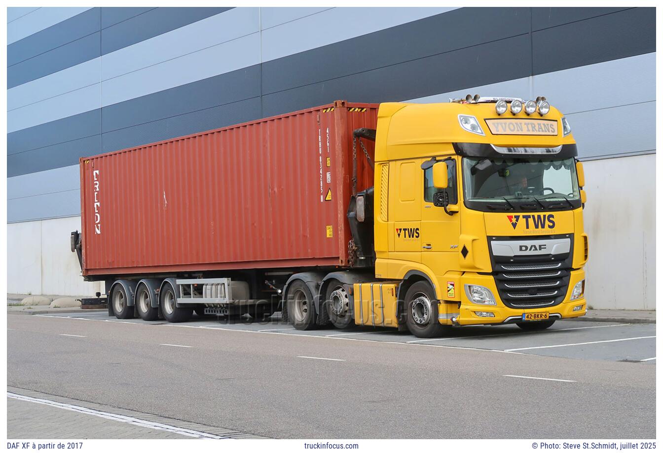 DAF XF à partir de 2017 Photo juillet 2025
