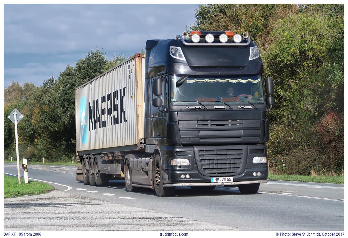 DAF XF 105 from 2006 Photo October 2017